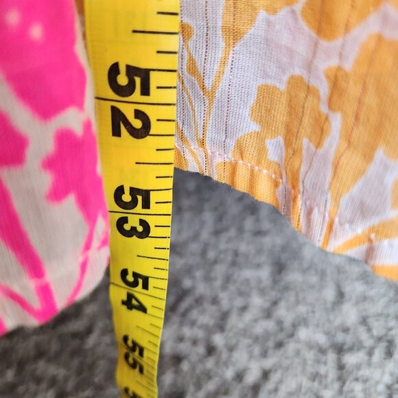 Old Navy Y2K Maxi Dress XXL Tiered Boho V-Neck Metallic Sleeveless‎ Beach Lined - Picture 6 of 12